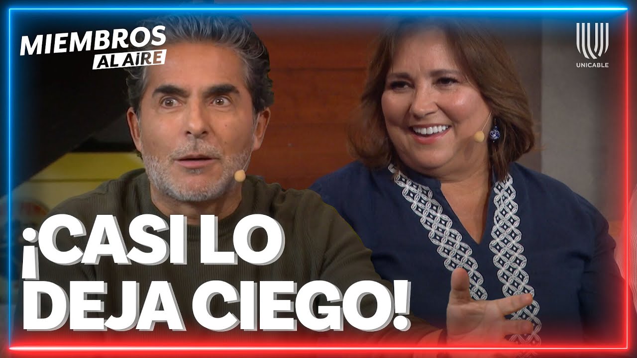 ¡Por poco lo deja sin ojo! Raúl Araiza revela su accidente con Gaby Rivero | Miembros al Aire