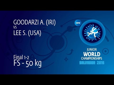 GOLD FS - 50 kg: S. LEE (USA) df. A. GOODARZI (IRI) by TF, 10-0