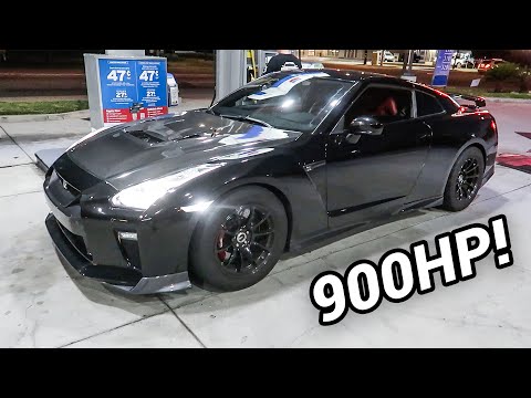 900HP R35 GTR Reaction!! + 100,000 Subscribers!
