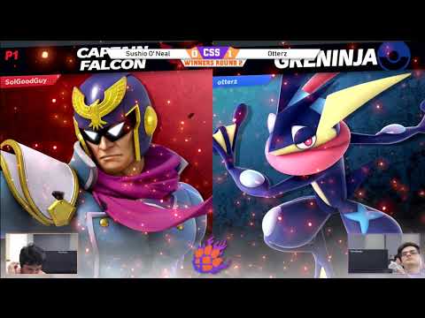 Clocktower Smash 44 - Winners - Sushio O'Neal (Captain Falcon) vs. Otterz (Greninja) - SSBU