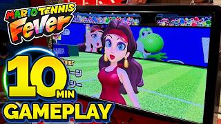 10 Minutes of Mario Tennis Fever Gameplay!