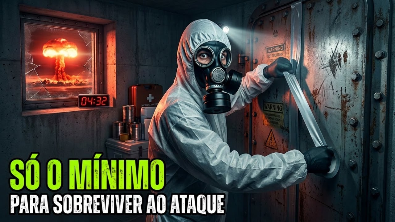 O mínimo que você precisa saber em um caso de um Ataque Nuclear!
