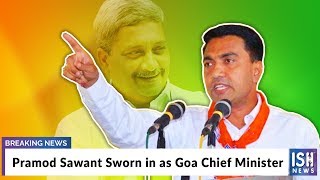 Pramod Sawant Sworn in as Goa Chief Minister