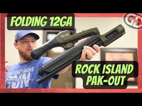 Rock Island Armory PAK-OUT: The folding shotgun!