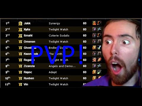 Asmongold reacts to Wow classic rank 14 pvp honor system guide