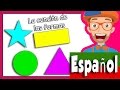 Aprende Las Formas Para Niños Con Blippi Español La Canción De Las Formas