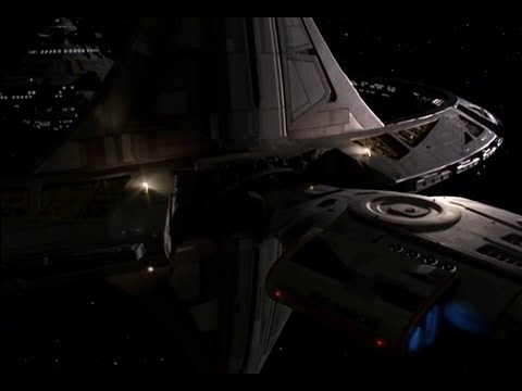 ds9 for the uniform defiant departure scene