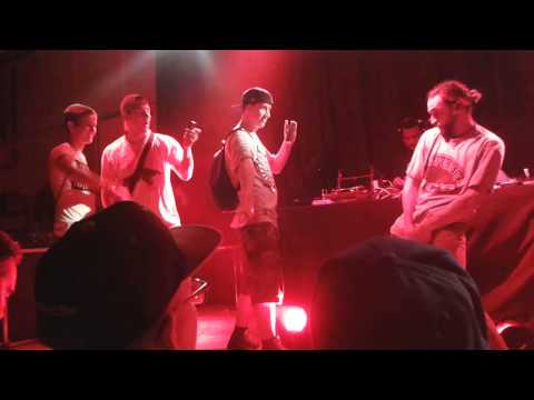 KRS-One live @ Zakk Düsseldorf (02.08.2014) b-boys on stage