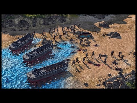 BRITISH BEACH ASSAULT! Allied Invasion of Italy