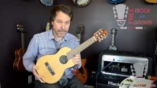 Video thumbnail for Yamaha Guitalele Review - 6-string Nylon Guitalele by YourGuitarSage