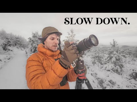 Taking it Easy in Snowy Scotland | Landscape Photography