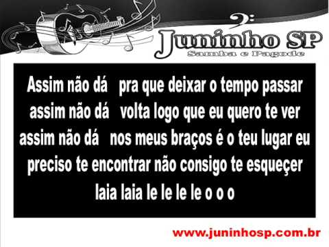 Assim Não Dá video