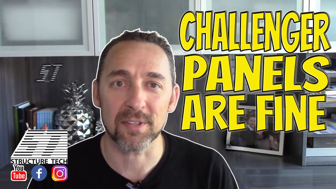Challenger panels are fine
