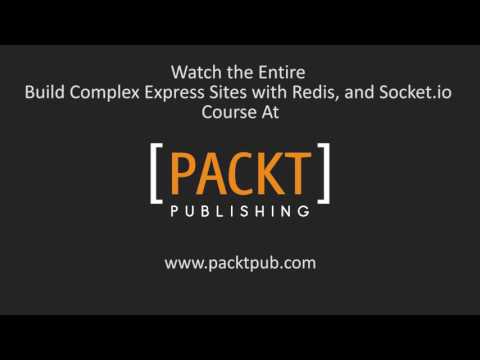 Build Complex Express Sites with Redis and Socket io What Are Rooms | packtpub com