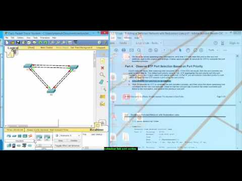Building a Switched Network with Redundant Links part 2