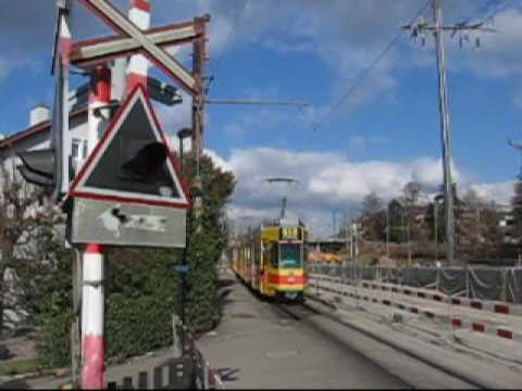 Basler BLT Linie 10 an der Endstelle Dornach Bahnhof