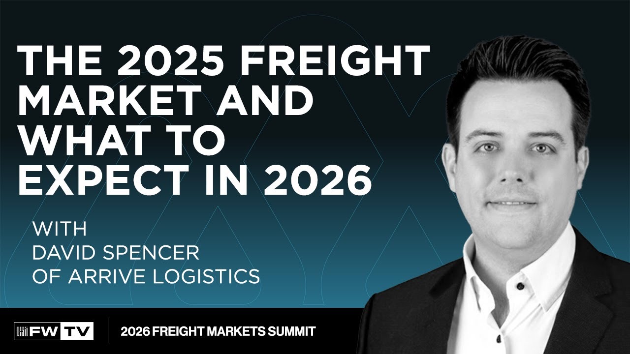 2026 FMS: The 2025 freight market and what to expect in 2026 with Arrive Logistics