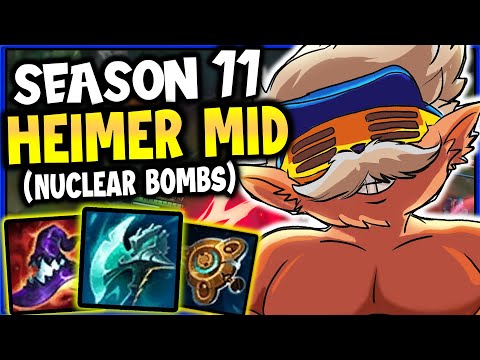 Heimerdingers BIG BRAIN BURST IS BACK in Season 11 with these new items... - League of Legends