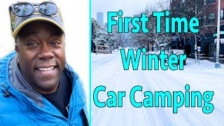 First Time Winter Car Camping Was it a Mistake