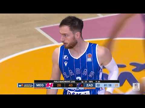AdmiralBet ABA League 2021/22 highlights, Round 12: Mega Mozzart - Zadar (19.12.2021)