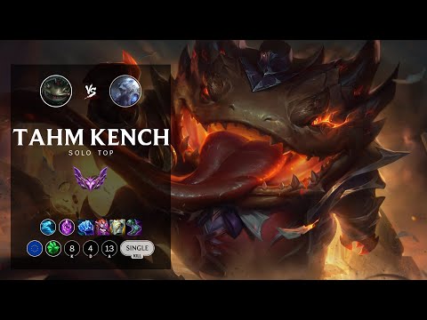 Tahm Kench Top vs Volibear - EUW Master Patch 12.10