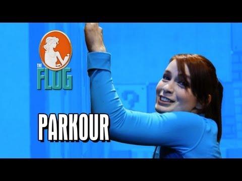 Felicia Day zkouší parkour