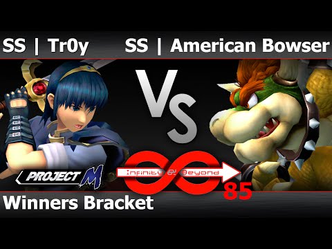IaB! 85 PM - SS | Tr0y (Marth, Roy) vs SS | American Bowser (Bowser) - Winners Bracket