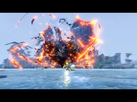 MH Rise Sunbreak - Risen Kushala All Golden Wind And Ultimate Attack