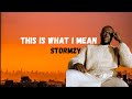 Stormzy This Is What I Mean Lyrics