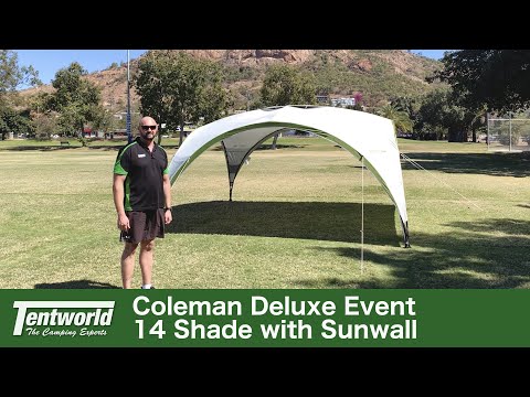 Coleman Event 14 Deluxe Shelter | How To Setup & Features Shown + Review