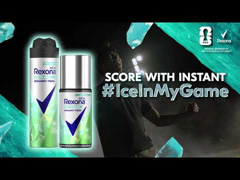 Make big plays and feel #IceInMyGame with NEW Rexona Arctic Rush!