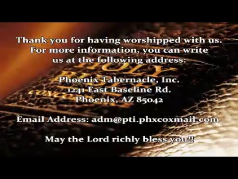 2018-0429 AM Restoration of the Full Word Manifested in Flesh - Bro John Alvarado