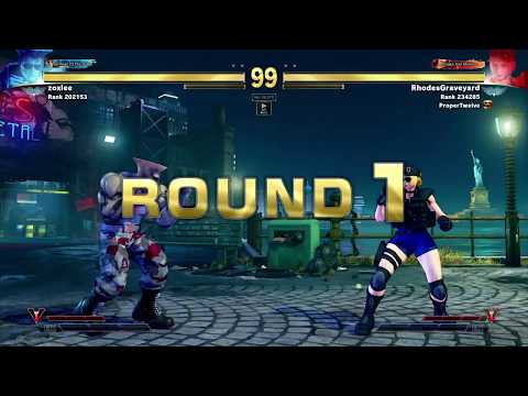 RhodesGraveyard - Lucia x Guile - Street Fighter V - SFV