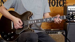 Video thumbnail for Gibson Memphis ES 335 Satin Walnut by Peach Guitars
