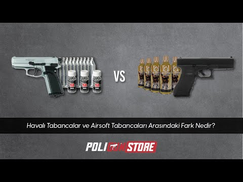 Havalı Tabancalar ve Airsoft Tabancaları Arasındaki Fark Nedir? | PoligunStore