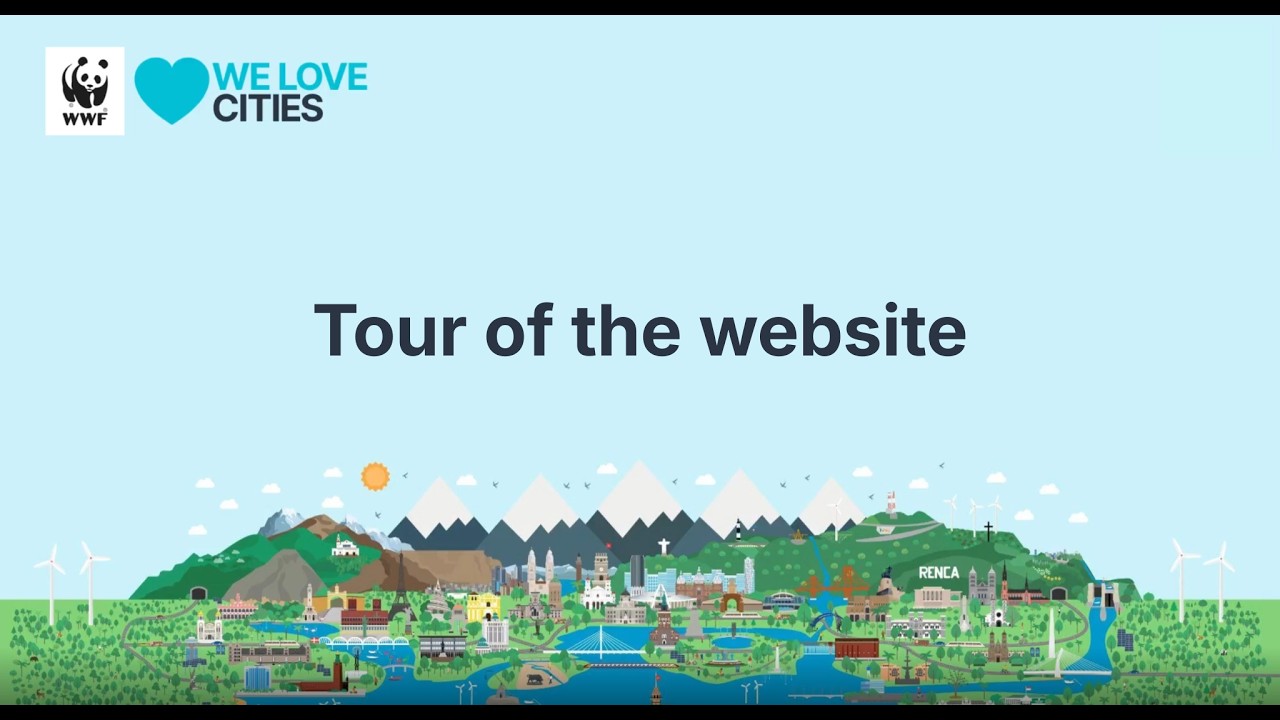 Tour of the website