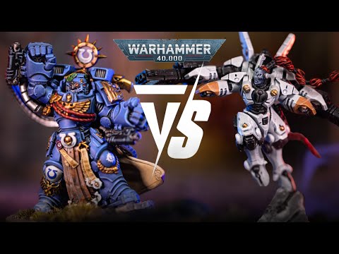 Ultramarines Vs T'au Empire: 2000pts Warhammer 40K Battle Report