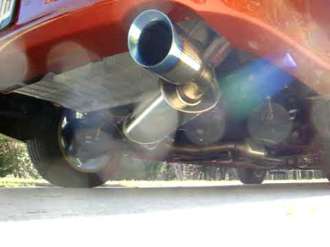 08 Lancer Greddy SE exhaust