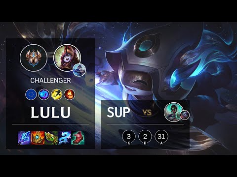 Lulu Support vs Karma - EUW Challenger Patch 11.16