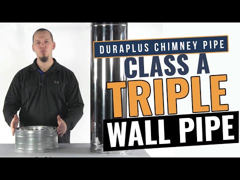 DuraPlus Chimney Pipe - Class A Triple Wall Pipe