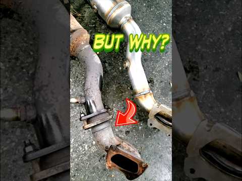 Here's why replacing this catalytic converter not easy anymore. BUT WHY?