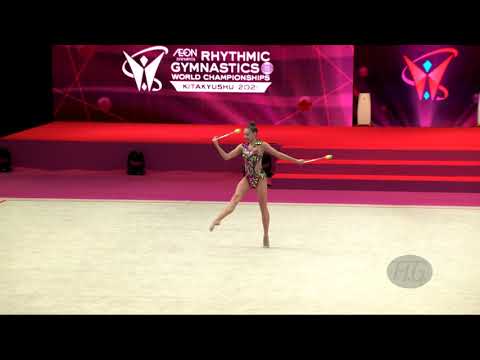SALOS Anastasiia (BLR) - 2021 Rhythmic Worlds, Kitakyushu (JPN) - Qualifications Clubs