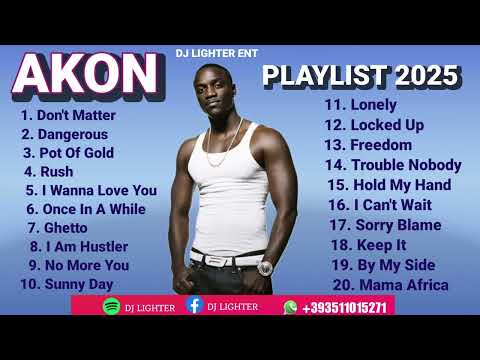 AKON PLAYLIST 2025/RnB/HIP HOP/MIX BY DJ LIGHTER