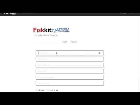 C2 Fiskkit Classroom   Student Sign Up