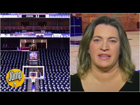 勇士隊下賽季有機會在蔡斯中心有球迷進場嗎？| The Jump (Is it possible for the Warriors to have fans at Chase Center next season? | The Jump)