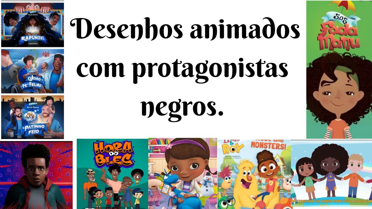 7 Desenhos com protagonistas negros para você oferecer uma educação antirracista e com diversidade