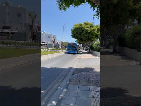 Paphos Bus Line 612 Mercedes Benz Citaro Tombs of the Kings Bus Station - Paphos Airport, Cyprus