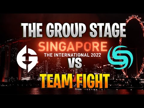 The Team Fight - EG vs SONIQS group stage game 2 (bo2) The International 2022