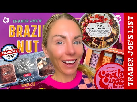 15 NOVOS ITENS DE FERIADO TRADER JOES + MAIS