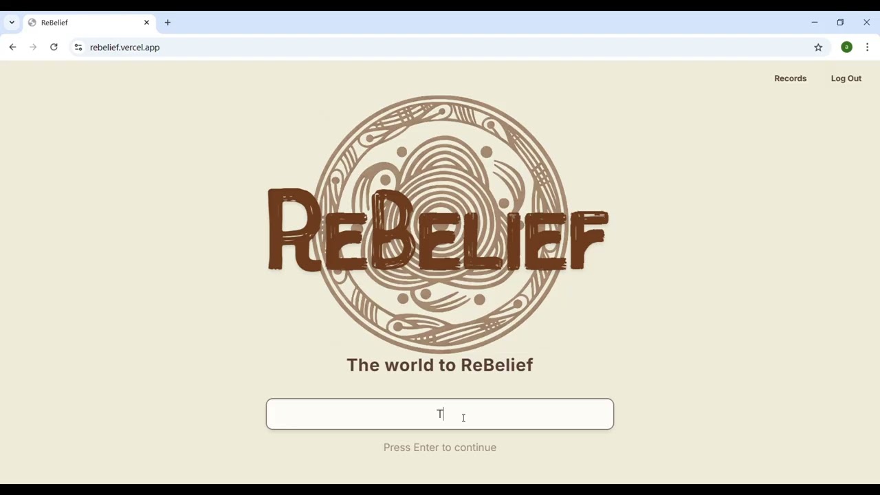 [ReBelief] - Exploring IP Worlds with Gemini 3 Pro AI